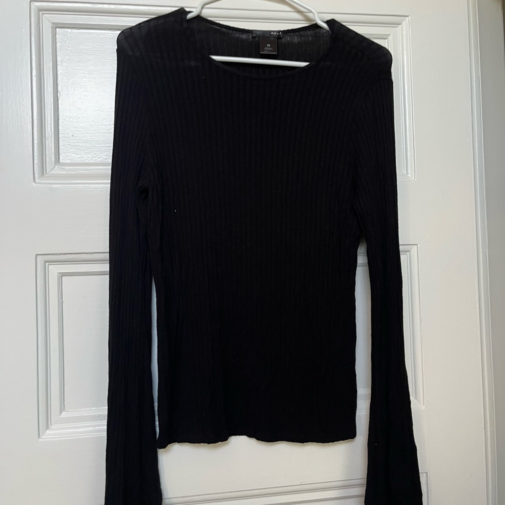 Black long sleeved shirt
